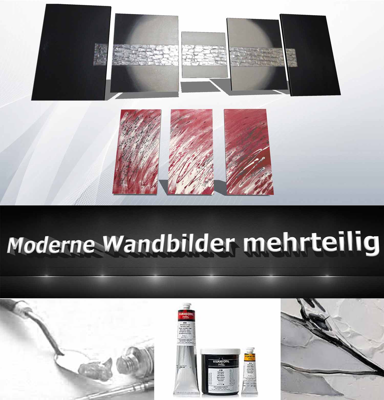 Moderne Wandbilder mehrteilge Wandbilder mehrteilig